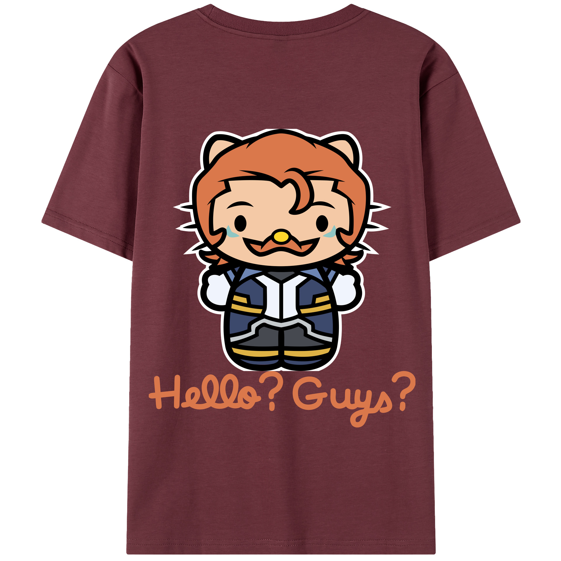 （画像用） Hello Kitty ハローキティ 綿100％半袖Tシャツ（背面プリント）